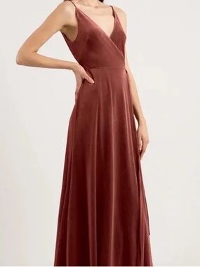 Jenny Yoo Collection Andi Velvet Dress sz 16